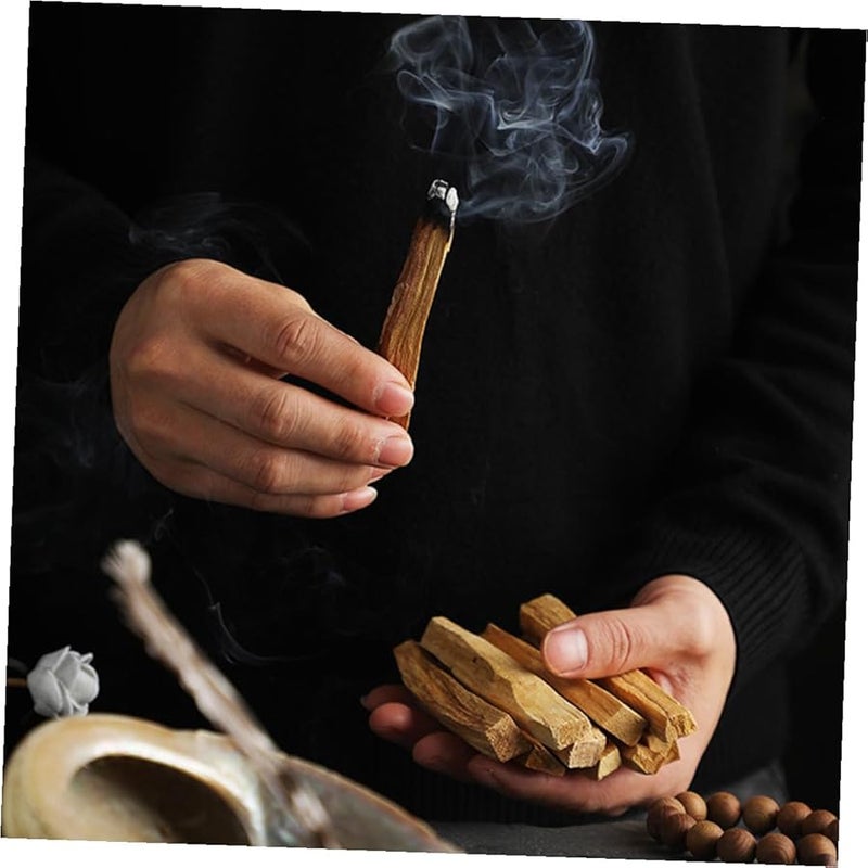 عصي البخور سانتو 3 حزمة للتطهير المنزلي والتأمل والعلاج العطري - Image 2